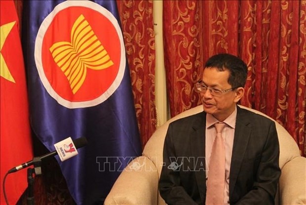 El embajador de Vietnam en Argentina, concurrente en Uruguay, Duong Quoc Thanh. (Fotografía: VNA)