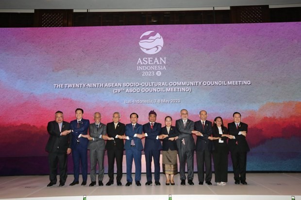 Participantes en la reunión. (Fotografía: asean.org)