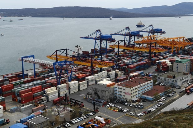 El puerto de Vladivostok en la región de Extremo Oriente ruso. (Fotografía: VNA)