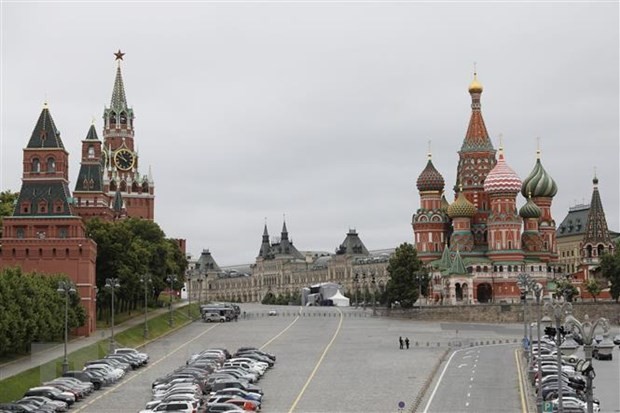 La Plaza Roja, en Moscú. (Fotografía: Xinhua/VNA)