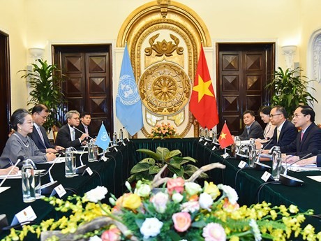 Panorama de la reunión. (Fotografía: VNA)