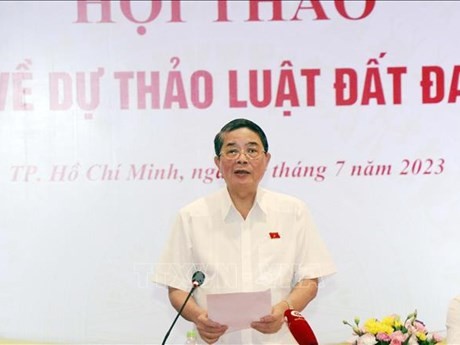 El vicepresidente de la Asamblea Nacional Nguyen Duc Hai en el evento. (Fotografía: VNA)