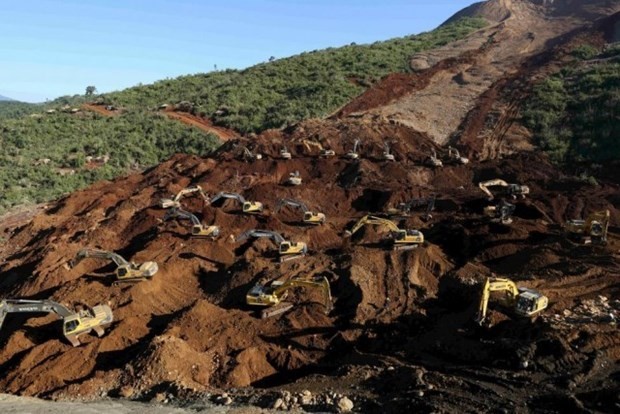 La región minera de Hpakant. (Fotografía: Reuters)
