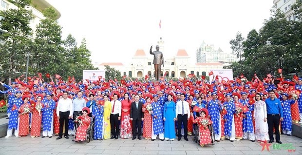 La ceremonia en 2022. (Fotografía: qdnd.vn)