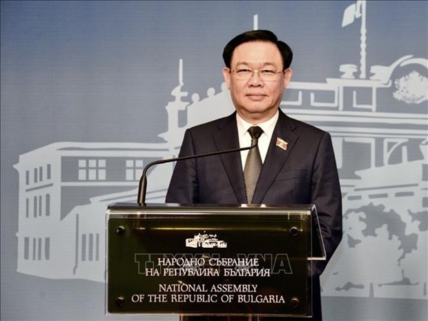 El presidente de la Asamblea Nacional de Vietnam, Vuong Dinh Hue. (Fotografía: VNA)