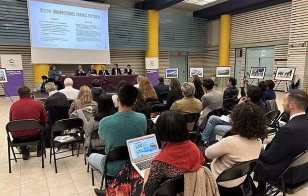 Un seminario sobre el medio siglo de las relaciones Vietnam-Francia por la Universidad de Montpellier. (Fotografía: VNA)