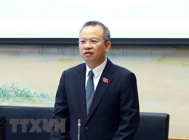 Nguyen Manh Tien, subjefe de la Comisión de Asuntos Exteriores de la Asamblea Nacional de Vietnam. (Fotografía: VNA)
