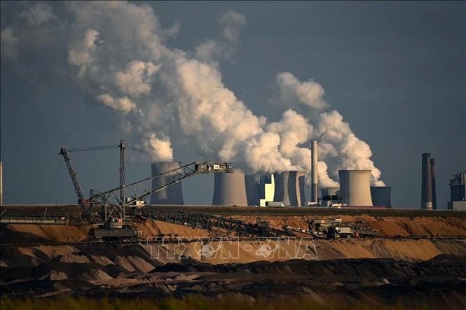 Una central eléctrica de carbón en Alemania. (Fotografía: VNA)