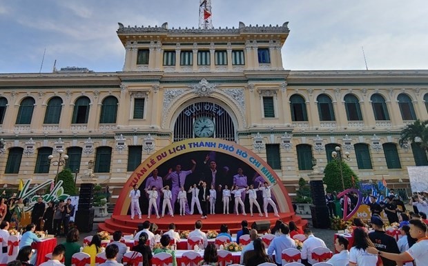 La tercera Semana de Turismo de Ciudad Ho Chi Minh comienza con una serie de actividades turísticas, deportivas y musicales. (Fotografía: VNA)