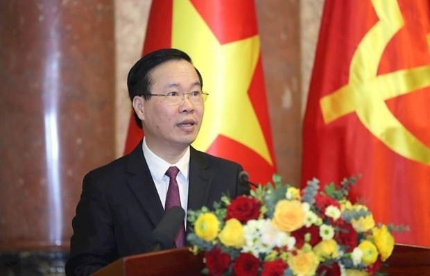 El presidente de Vietnam, Vo Van Thuong. (Fotografía: VNA)