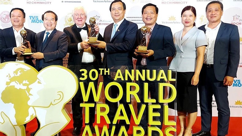 Vietnam triunfa en los Premios Mundiales del Viaje 2023. (Fotografía: Nhan Dan)