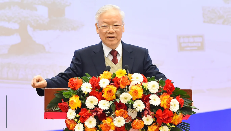 El secretario general del Partido Comunista de Vietnam (PCV), Nguyen Phu Trong. 