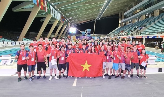 Natación de Vietnam se clasifica quinta en campeonato continental. (Fotografía: sggp.org.vn)