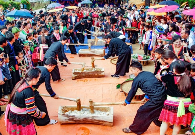 Provincia de Dien Bien refuerza celebrar con éxito el Año Nacional del Turismo. (Fotografía: VNA)