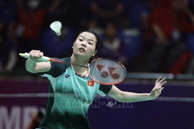 La badmintonista número 1 de Vietnam, Nguyen Thuy Linh. (Fotografía: VNA)