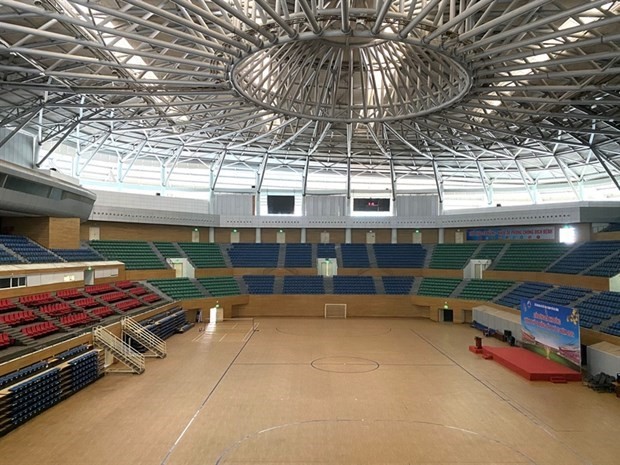 El Centro Deportivo de Tien Son en la ciudad de Da Nang será la sede de las ceremonias de apertura y clausura y de las competiciones de bádminton de los XIII Juegos Escolares de la Asean. (Fotografía: tdtt.gov.vn)
