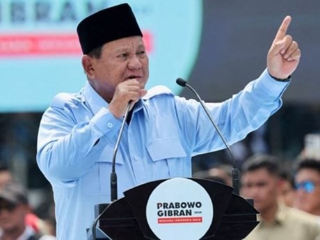 El ministro de Defensa, Prabowo Subianto, gana las elecciones presidenciales de Indonesia de 2024. (Fotografía: channelnewsasia.com)
