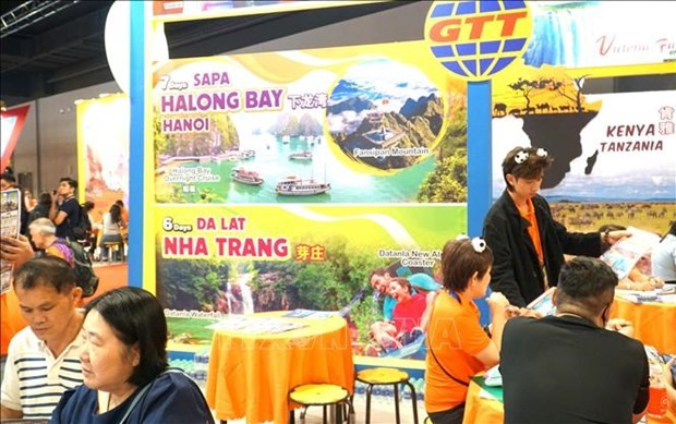 Destinos turísticos de Vietnam presentados en feria de turismo en Malasia. (Fotografía: VNA)