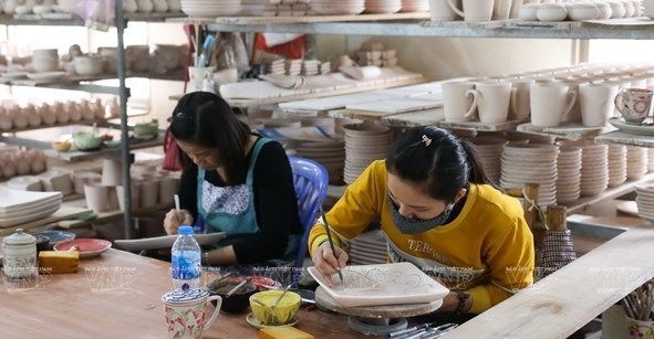 La aldea de cerámica de Bat Trang, en Hanói. (Fotografía: VNA)