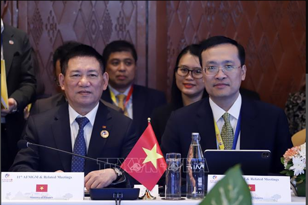 Vietnam participa en reuniones de la Asean sobre cuestiones financieras y monetarias. (Fotografía: VNA)