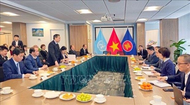 Panorama de la reunión. (Fotografía: VNA)