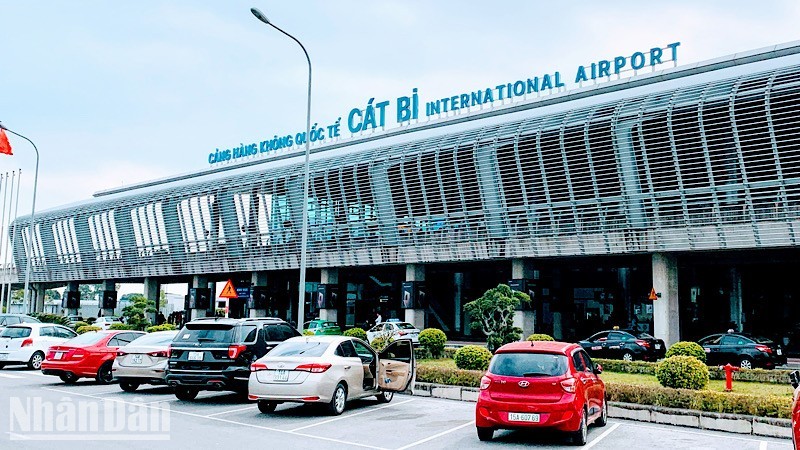 Vista del aeropuerto internacional de Cat Bi, en la ciudad vietnamita de Hai Phong. (Fotografía: Nhan Dan)