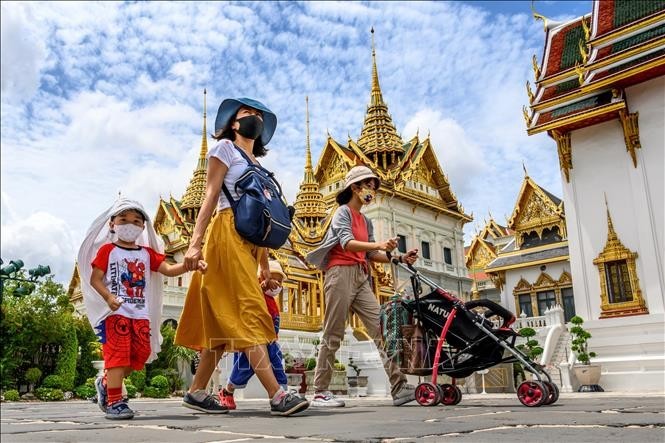 Turistas en Bangkok, Tailandia. (Fotografía: AFP/VNA)