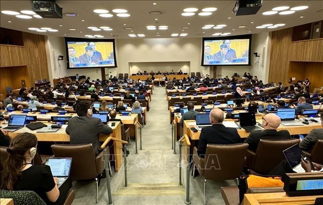 La 34 Conferencia de los países miembros de la Convención de las Naciones Unidas sobre el Derecho del Mar (SPLOS-34). (Fotografía: VNA)