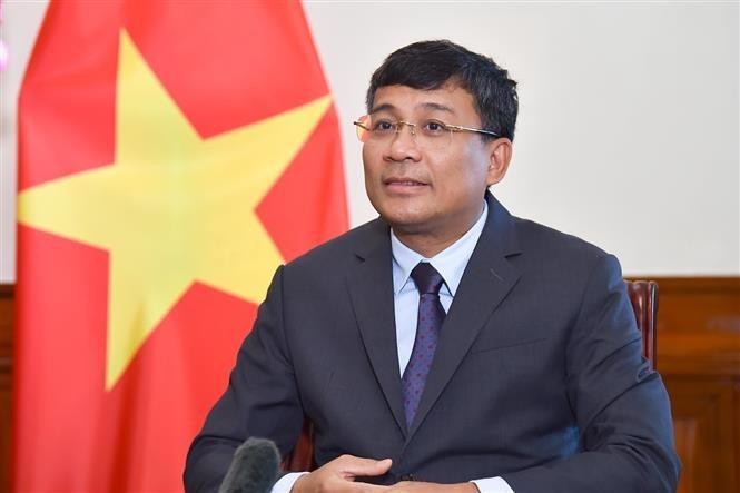 El viceministro de Relaciones Exteriores de Vietnam Nguyen Minh Vu. (Fotografía: VNA)
