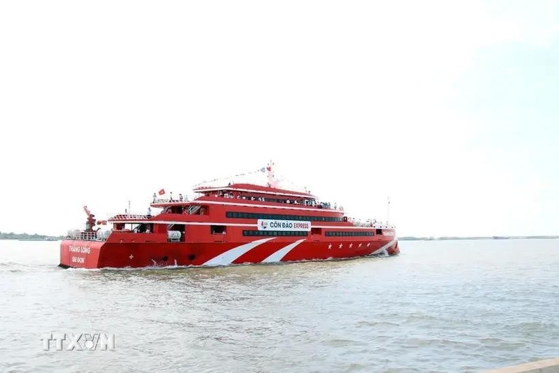 Se suspenderá el servicio de barco expreso Ciudad Ho Chi Minh-Con Dao. (Fotografía: VNA)