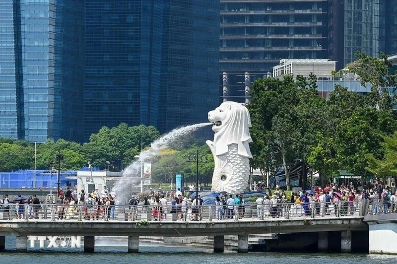 Marina Bay, en Singapur. (Fotografía: VNA)