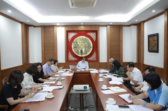 En la reunión. (Fotografía: toquoc.vn)