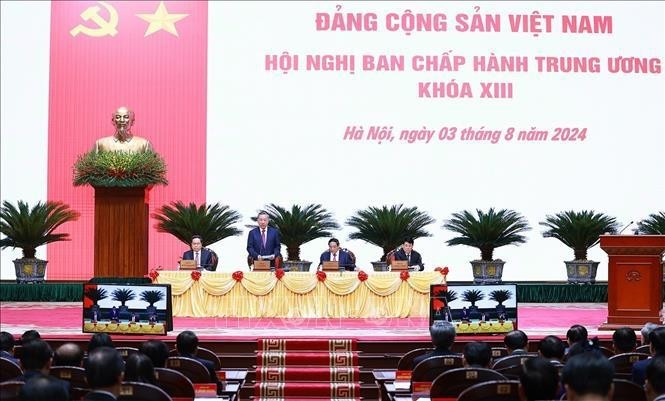 El presidente To Lam fue elegido secretario general del Comité Central del Partido en una reunión convocada en Hanoi el 3 de agosto por el Comité Central del Partido Comunista de Vietnam. (Fotografía: VNA)