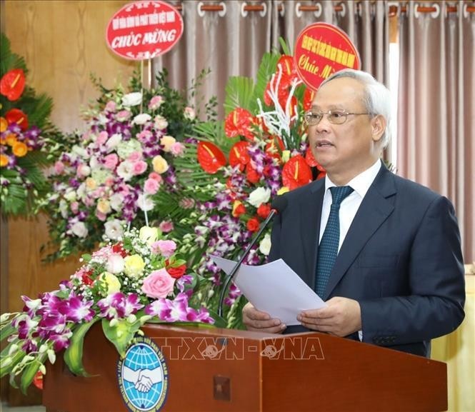 El presidente del Comité de Paz de Vietnam, Uong Chu Luu. (Fotografía: VNA)