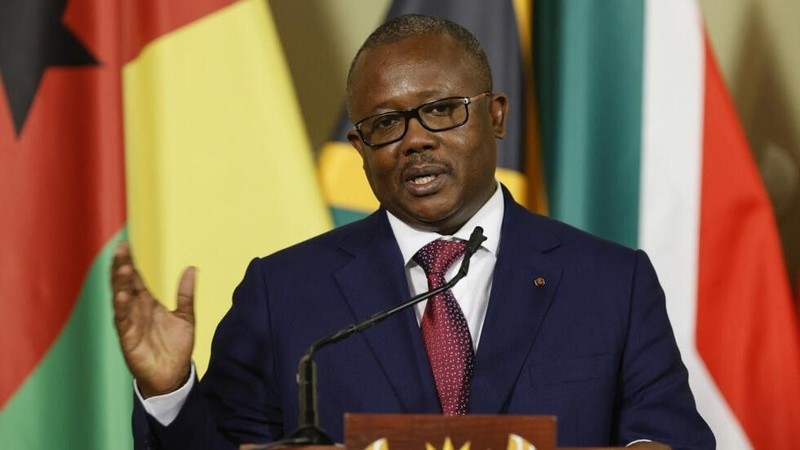 El presidente de Guinea-Bisáu, Umaro Sissoco Embaló. (Fotografía: AFP/VOV)