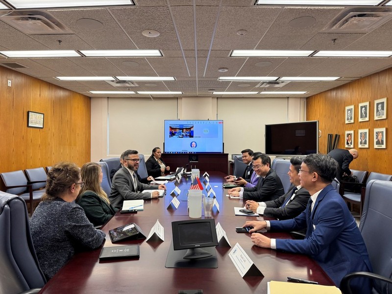 Panorama de la reunión. (Fotografía: VNA)