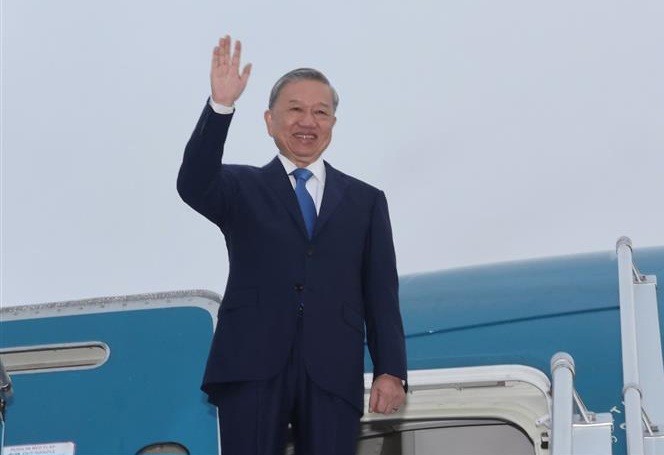 El secretario general del Partido Comunista de Vietnam y presidente del país, To Lam. (Fotografía: VNA)