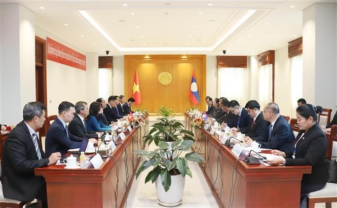 Panorama de la reunión. (Fotografía: VNA)