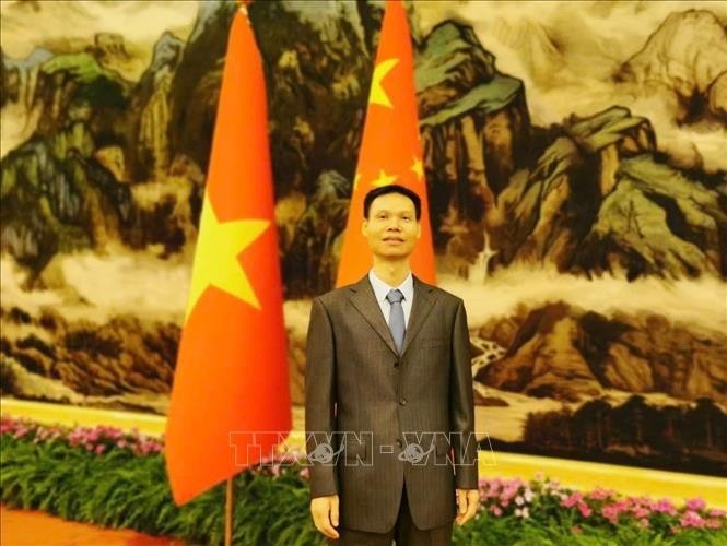 El periodista Qiao Jun, experto sobre Vietnam de la Estación Central de Radio y Televisión de China. (Fotografía: VNA)