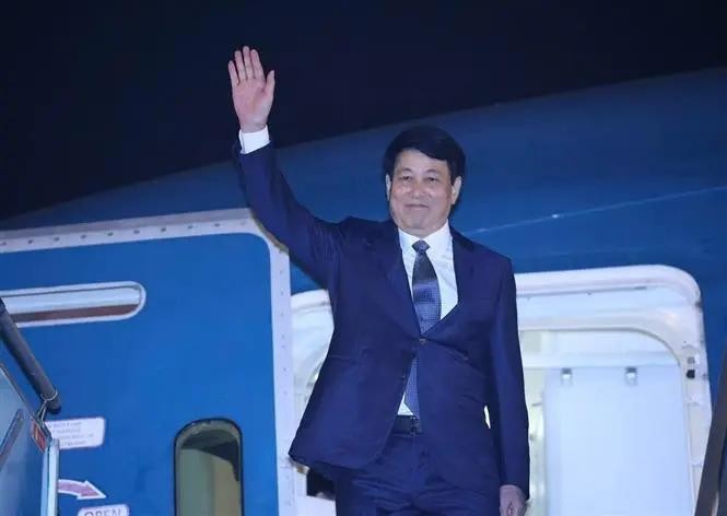 El presidente de Vietnam, Luong Cuong, inicia su gira por Chile y Perú y para participar en la Semana de Líderes del APEC. (Fotografía: VNA)