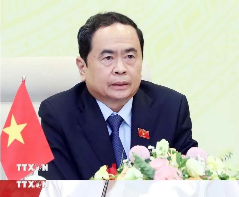 El presidente de la Asamblea Nacional de Vietnam, Tran Thanh Man. (Fotografía: VNA)