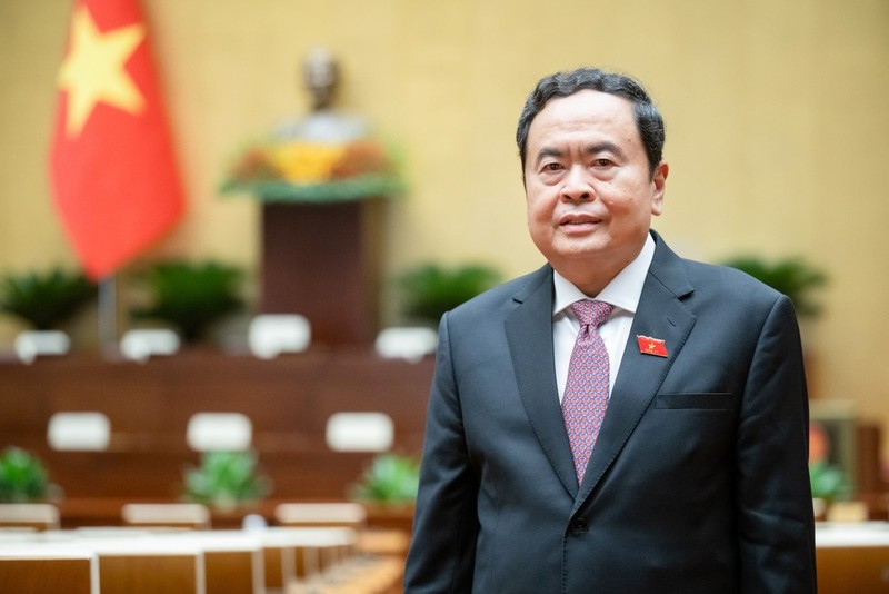 El presidente de la Asamblea Nacional de Vietnam, Tran Thanh Man. (Fotografía: VNA)