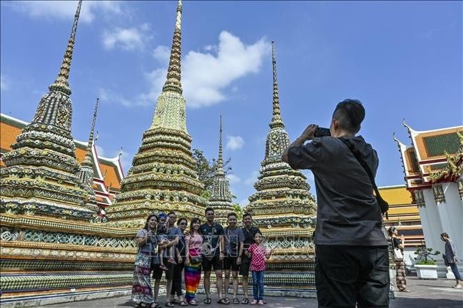 Turistas en Bangkok, Tailandia. (Fotografía: AFP/VNA)