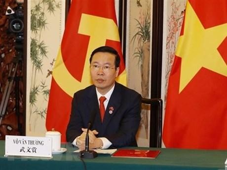 El miembro del Buró Político y permanente del Secretariado del Comité Central del Partido Comunista de Vietnam, Vo Van Thuong. (Fotografía: VNA)