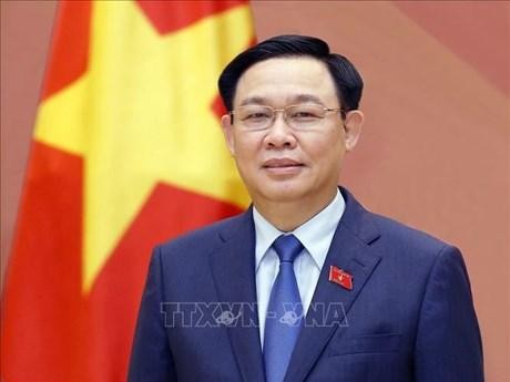 El presidente de la Asamblea Nacional de Viet Nam, Vuong Dinh Hue. (Fotografía: VNA)