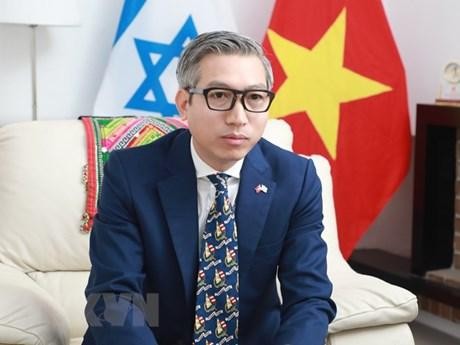 El embajador de Vietnam en Israel, Ly Duc Trung. (Fotografía: VNA)