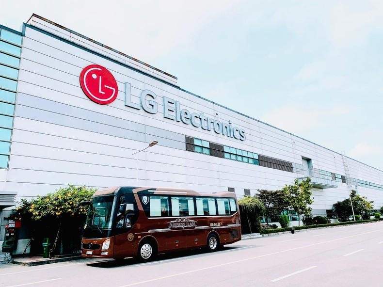 La empresa LG es uno de los mayores inversores en Hai Phong.