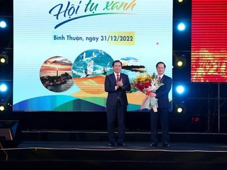 Comienza el Año Nacional del Turismo 2023 en Binh Thuan. (Fotografía: VNA)
