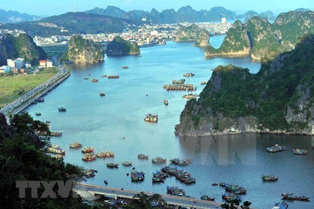 La Bahía de Ha Long, en la provincia norvietnamita de Quang Ninh. (Fotografía: VNA)