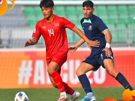 Vietnam vence a Australia en partido inaugural de Copa asiática de Fútbol sub-20. (Fotografía: VNA)